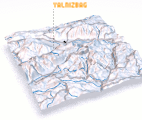 3d view of Yalnızbağ