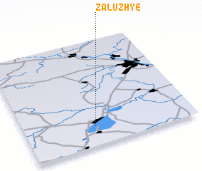 3d view of Zaluzh\