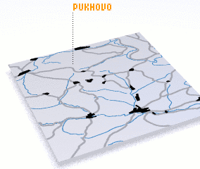 3d view of Pukhovo