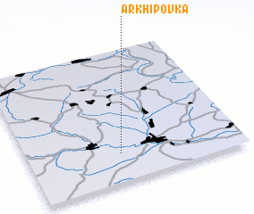 3d view of Arkhipovka