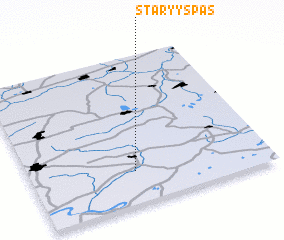 3d view of Staryy Spas