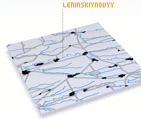 3d view of Leninskiy Novyy