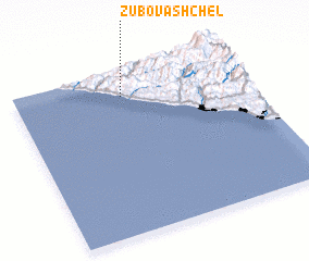 3d view of Zubova Shchel\