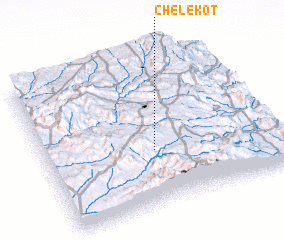 3d view of Chʼelekʼot