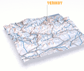 3d view of Yeniköy