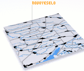 3d view of Novoye Selo