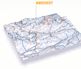 3d view of Hamsiköy