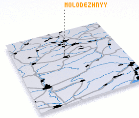 3d view of Molodëzhnyy