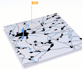 3d view of Bor