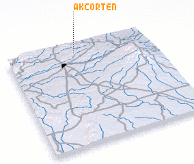 3d view of Akçörten