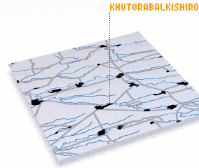 3d view of Khutora Balki Shirokoy