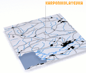 3d view of Karpo-Nikolayevka