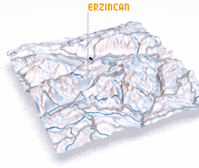 3d view of Erzincan