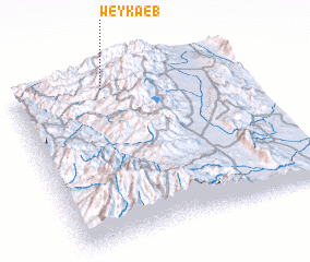 3d view of Weykʼaʼēb