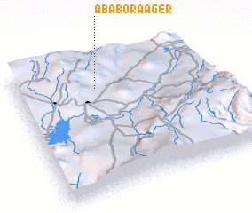 3d view of Āba Bora Āger