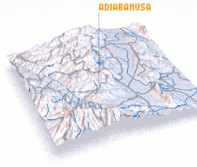 3d view of Ādī Āba Musa