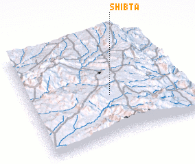 3d view of Shibtʼa