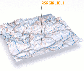 3d view of Aşağıalıçlı