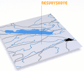 3d view of Nesvoyskoye