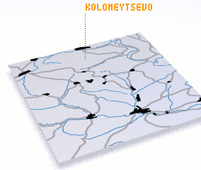 3d view of Kolomeytsevo