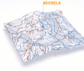 3d view of Ādī Shela