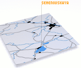 3d view of Semënovskaya