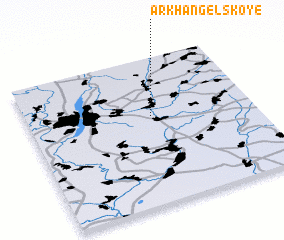 3d view of Arkhangel\