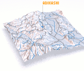 3d view of Ādī Kʼashī