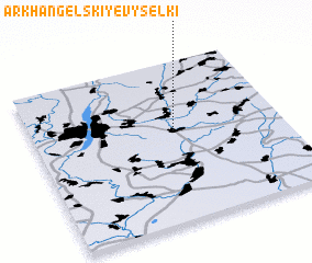 3d view of Arkhangel\