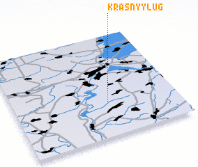 3d view of Krasnyy Lug