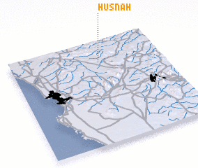 3d view of Ḩusnah