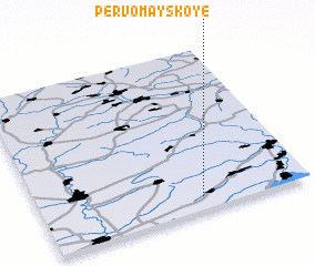 3d view of Pervomayskoye