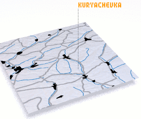 3d view of Kuryachevka