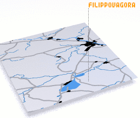 3d view of Filippova Gora