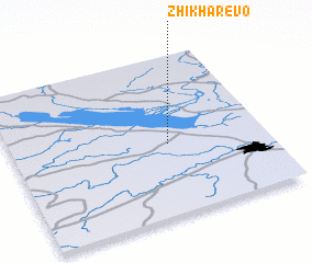 3d view of Zhikharëvo