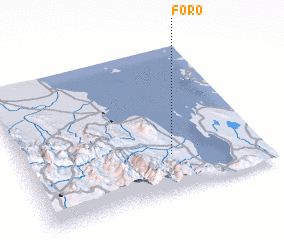 3d view of Foro