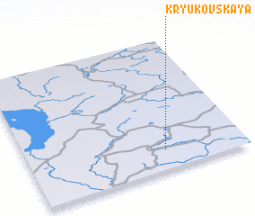 3d view of Kryukovskaya