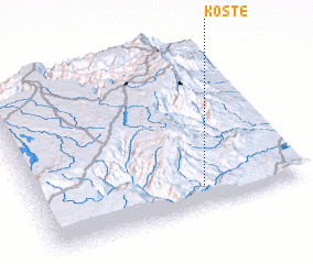 3d view of Kʼostʼē