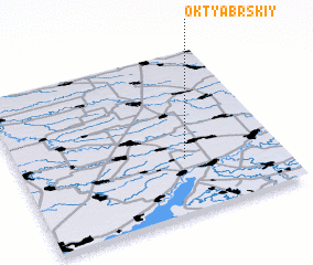 3d view of Oktyabr\