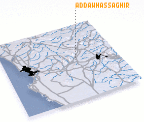 3d view of Ad Dawḩ aş Şaghīr