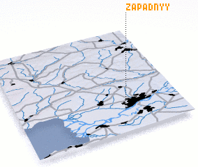 3d view of Zapadnyy