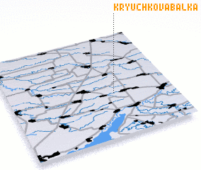 3d view of (( Kryuchkova Balka ))