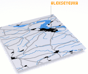 3d view of (( Alekseyevka ))