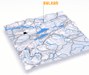 3d view of Balkan