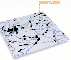 3d view of Mikhaylovka