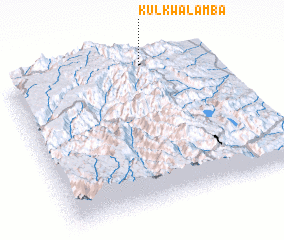 3d view of Kʼulkʼwal Āmba