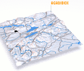 3d view of Ağadibek