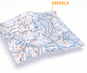 3d view of Kʼersolē