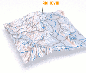 3d view of Ādī Kʼeyih
