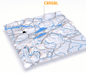 3d view of Çangal